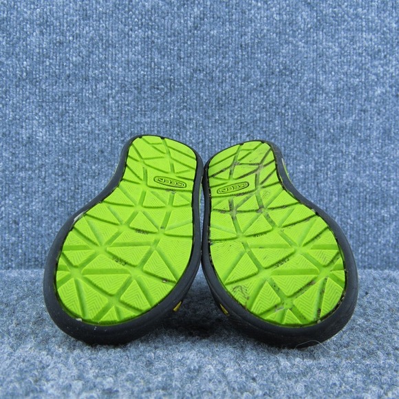 KEEN Boys Sneaker Shoes Gray Synthetic Hook & Loop Size‎ T 4 Medium - Picture 8 of 9